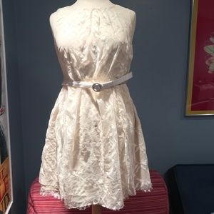 Lace White Dress